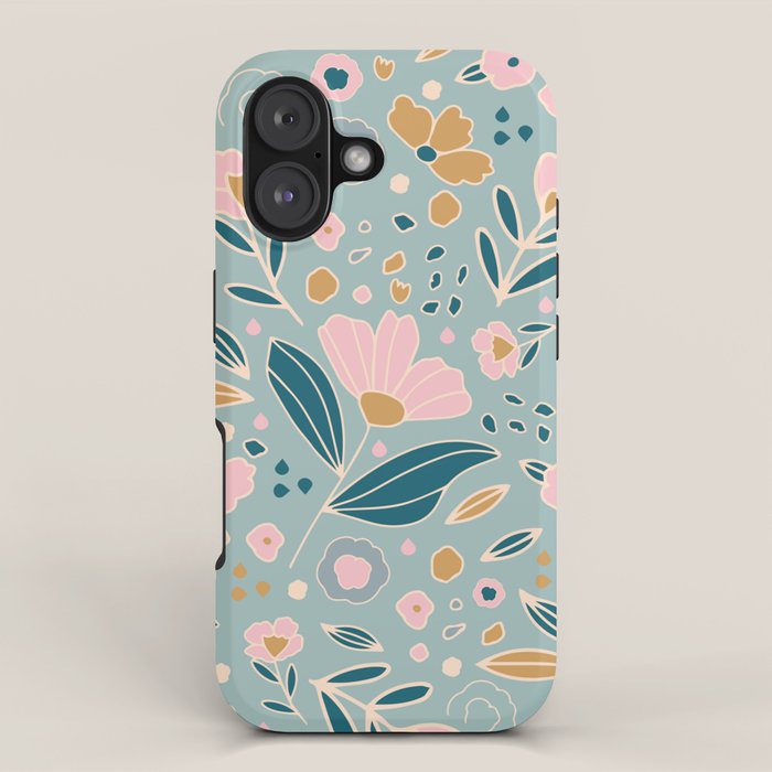 Woodland wildflowers  iPhone Case Gallery Image 1