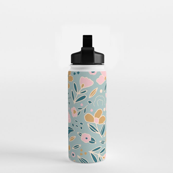 Woodland wildflowers  Water Bottle Gallery Image 2