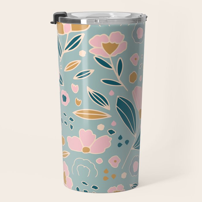 Woodland wildflowers  Travel Mug Gallery Image 3