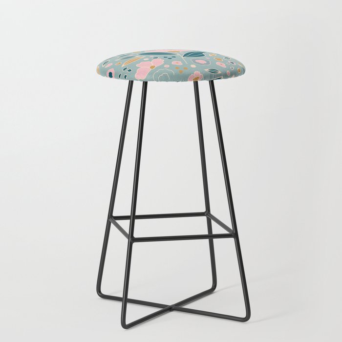 Woodland wildflowers  Stool Gallery Image 1