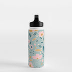 Woodland wildflowers  Water Bottle Gallery Image 3