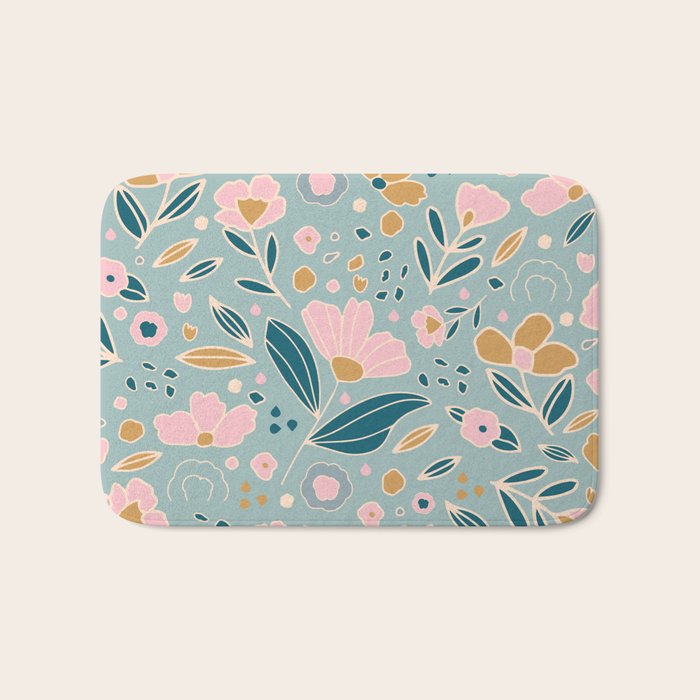 Woodland wildflowers  Bath Mat Gallery Image 1