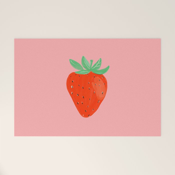 Sweet strawberry Welcome Mat Gallery Image 1