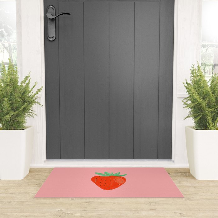Sweet strawberry Welcome Mat Gallery Image 3