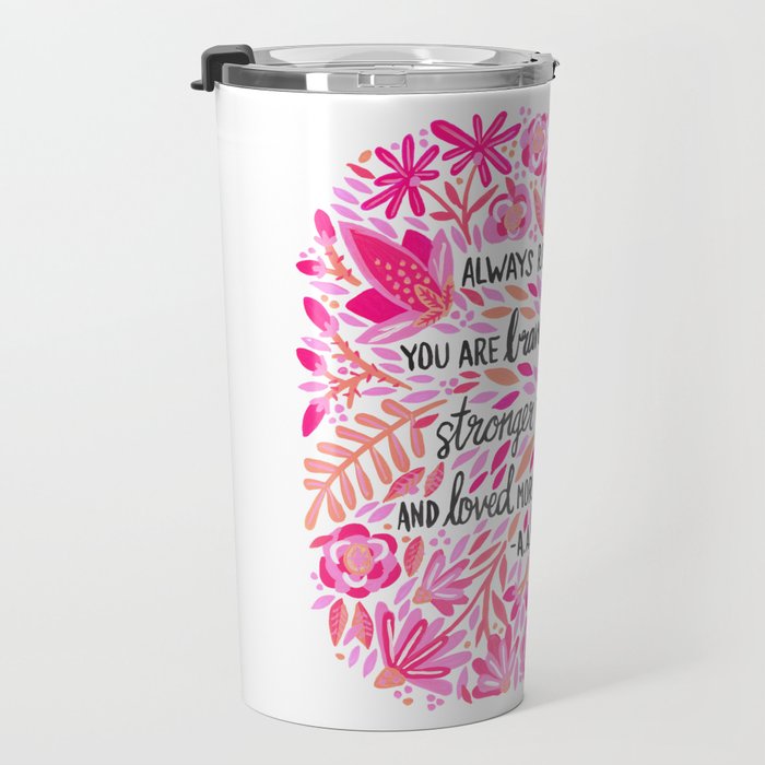 Always Remember - Pink OmbrÃ© Palette Travel Mug Gallery Image 3