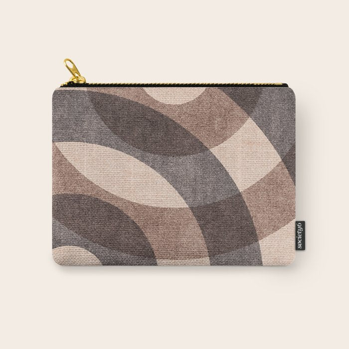 ABSTRACT ALPHABET / Decorative O Carry All Pouch Gallery Image 1