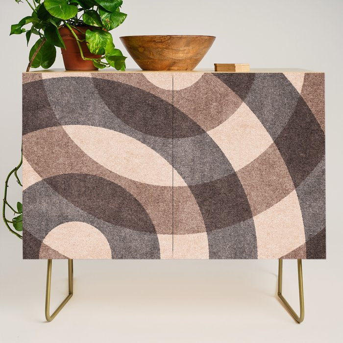 ABSTRACT ALPHABET / Decorative O Credenza Gallery Image 1