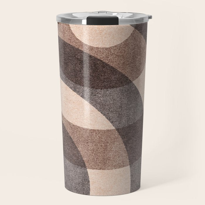 ABSTRACT ALPHABET / Decorative O Travel Mug Gallery Image 1