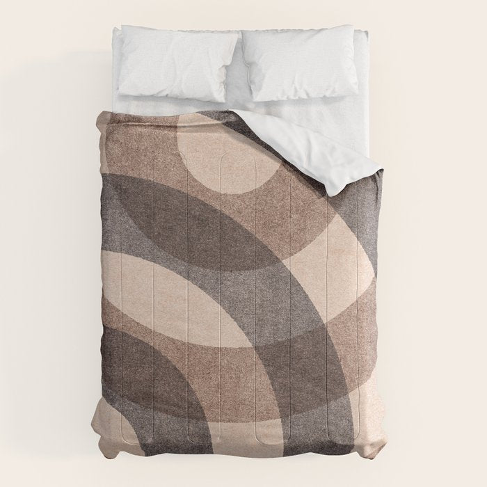 ABSTRACT ALPHABET / Decorative O Comforter Gallery Image 1