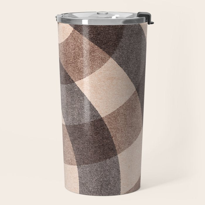 ABSTRACT ALPHABET / Decorative O Travel Mug Gallery Image 2
