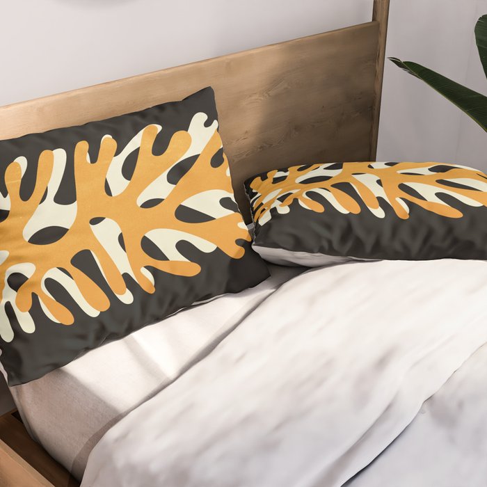 Sea Fern: Paper Cutouts Matisse Edition Pillow Sham Gallery Image 2