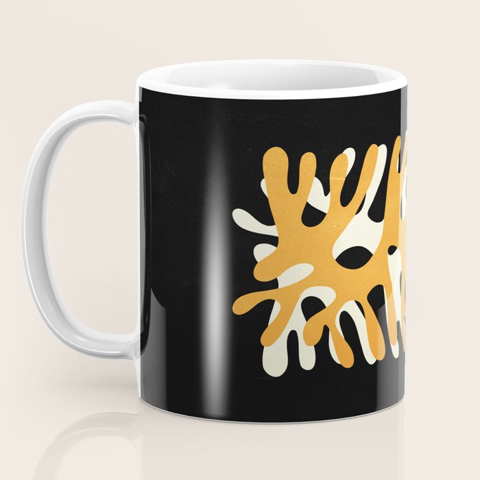 Sea Fern: Paper Cutouts Matisse Edition Coffee Mug Gallery Image 3