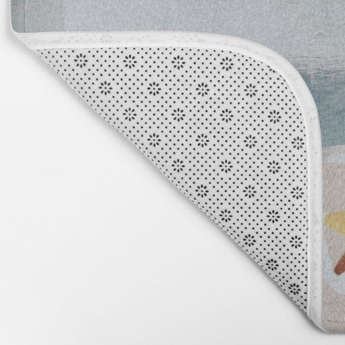 vintage summer poolside Bath Mat Gallery Image 2