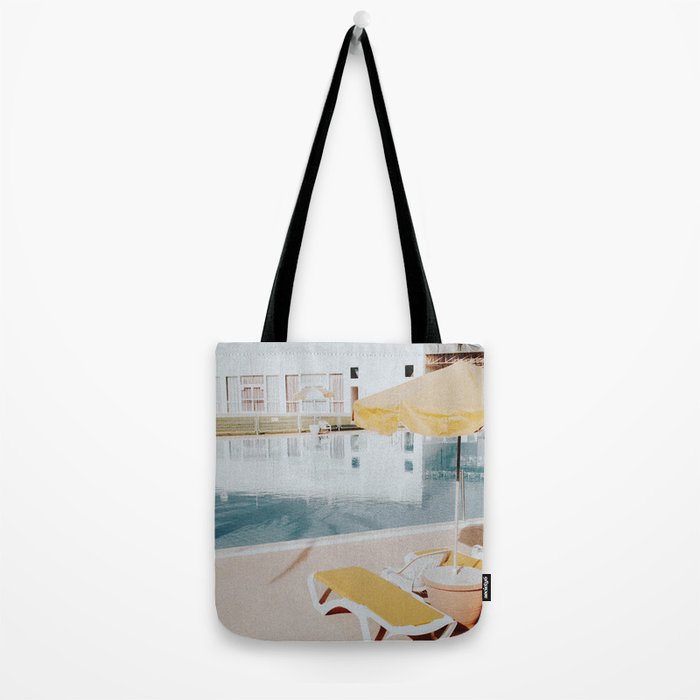 vintage summer poolside Tote Bag Gallery Image 2