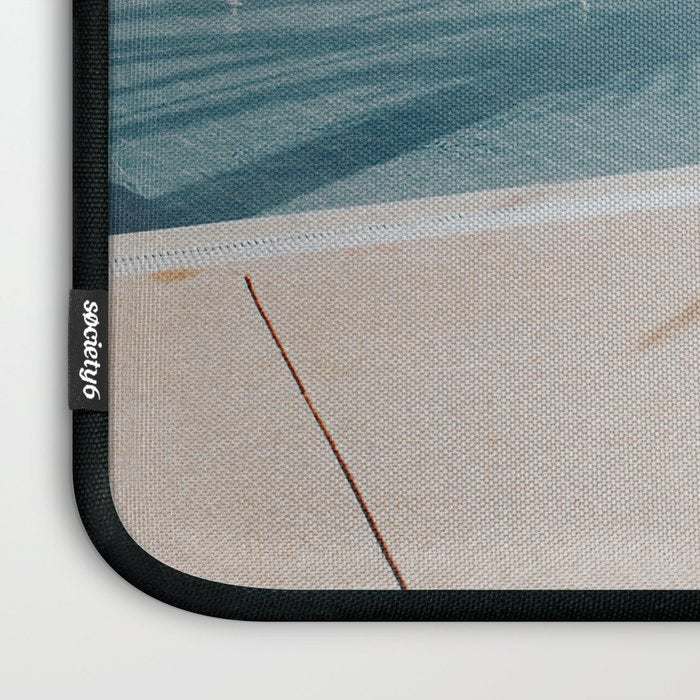 vintage summer poolside Laptop Sleeve Gallery Image 3