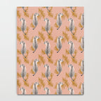 Paisley Tiger - soft pink & gold Notebook Gallery Image 4