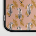 Paisley Tiger - soft pink & gold Laptop Sleeve Gallery Image 3