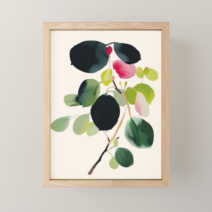 Botanic Form I Mini Art Print Gallery Image 1