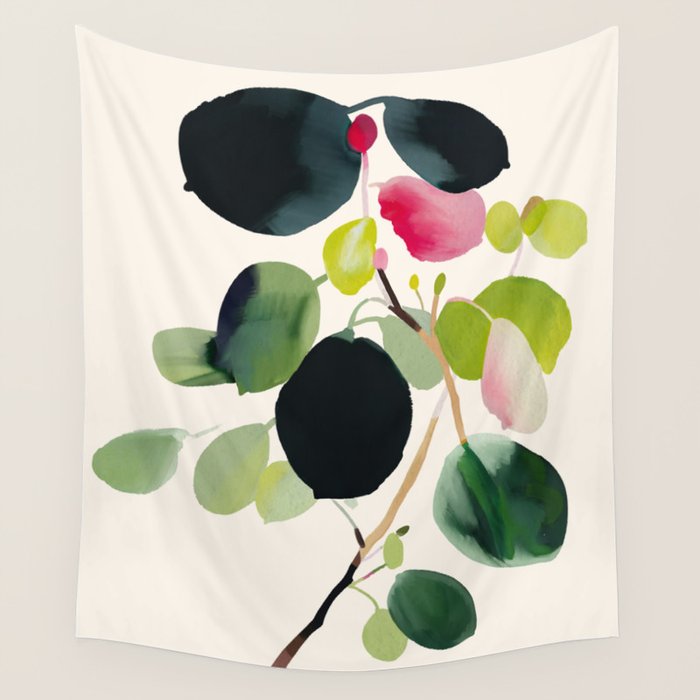 Botanic Form I Wall Tapestry Gallery Image 4