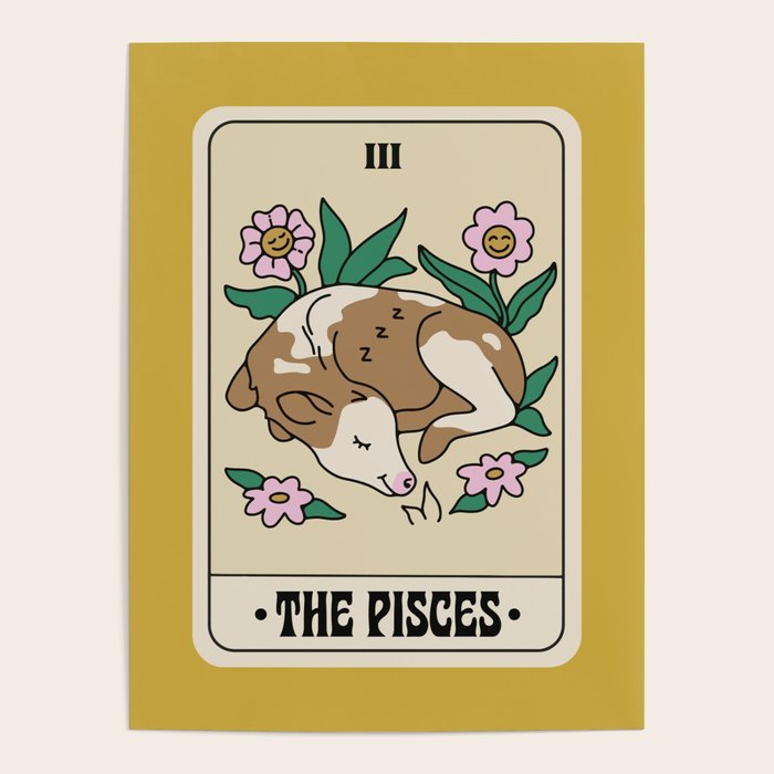 Pisces Tarot Poster Gallery Image 4