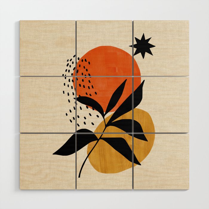 Healing Star Wood Wall Art Gallery Image 1