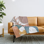 Matisse Earth Throw Blanket Gallery Image 1