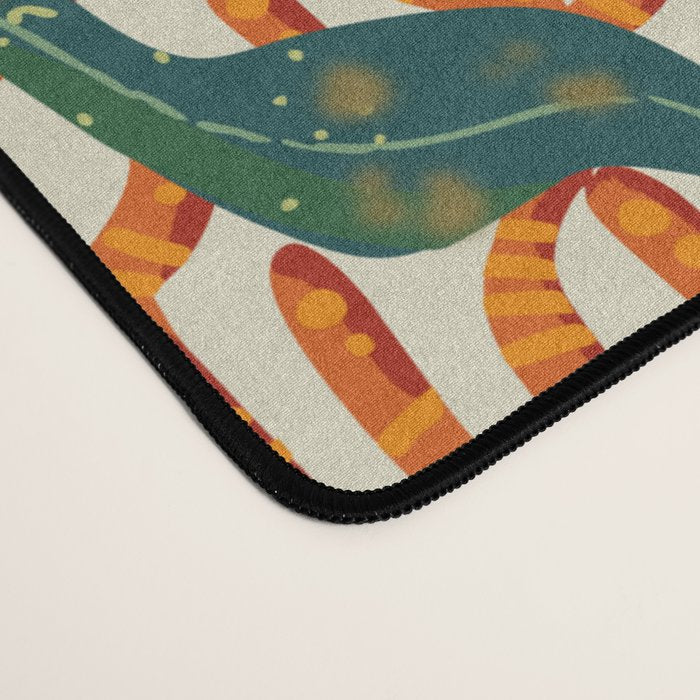 coral reef deep silence Desk Mat Gallery Image 4