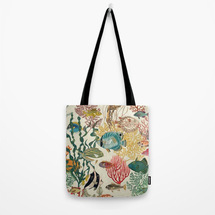 coral reef deep silence Tote Bag Gallery Image 2
