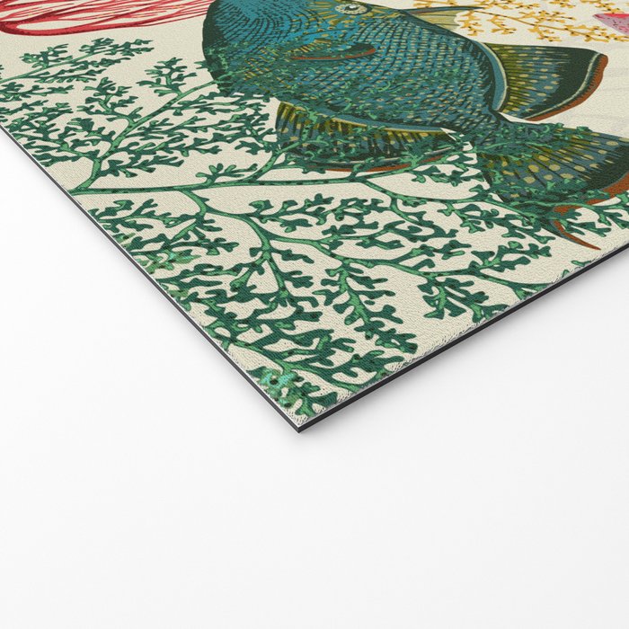 coral reef deep silence Welcome Mat Gallery Image 2
