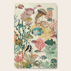 coral reef deep silence Cutting Board Gallery Image 1