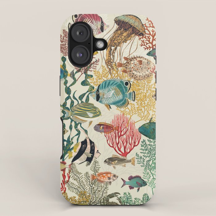 coral reef deep silence iPhone Case Gallery Image 1
