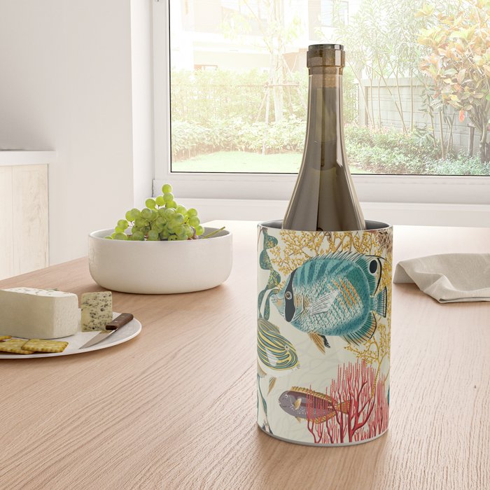 coral reef deep silence Wine Chiller Gallery Image 4