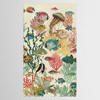 coral reef deep silence Tablecloth Gallery Image 2