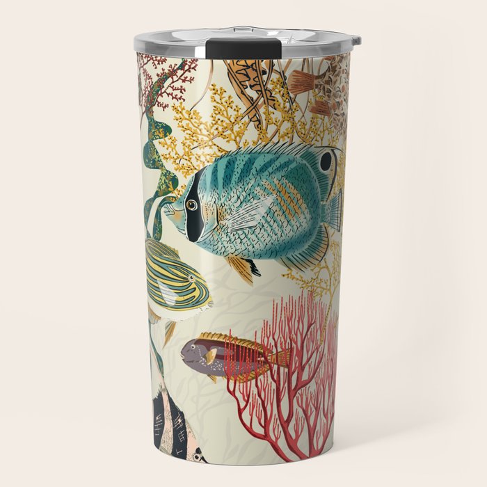 coral reef deep silence Travel Mug Gallery Image 1