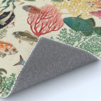coral reef deep silence Rug Gallery Image 4