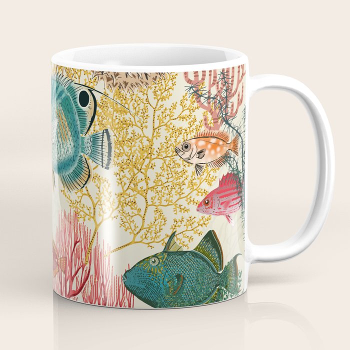coral reef deep silence Coffee Mug Gallery Image 1