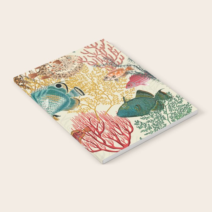 coral reef deep silence Notebook Gallery Image 1