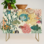 coral reef deep silence Credenza Gallery Image 1