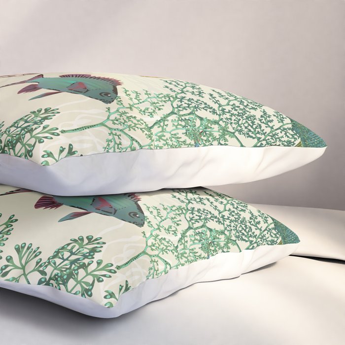 coral reef deep silence Pillow Sham Gallery Image 3