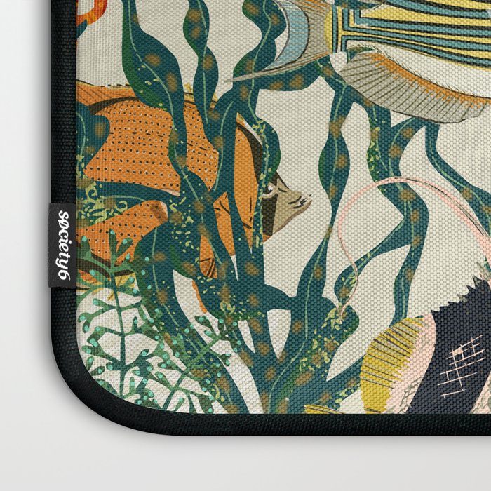 coral reef deep silence Laptop Sleeve Gallery Image 3