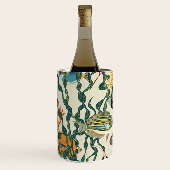 coral reef deep silence Wine Chiller Gallery Image 2