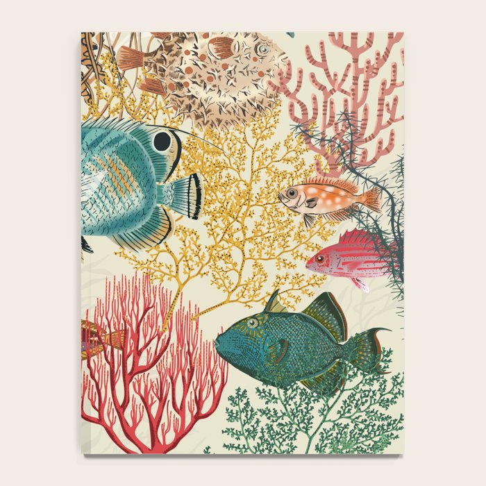 coral reef deep silence Notebook Gallery Image 4