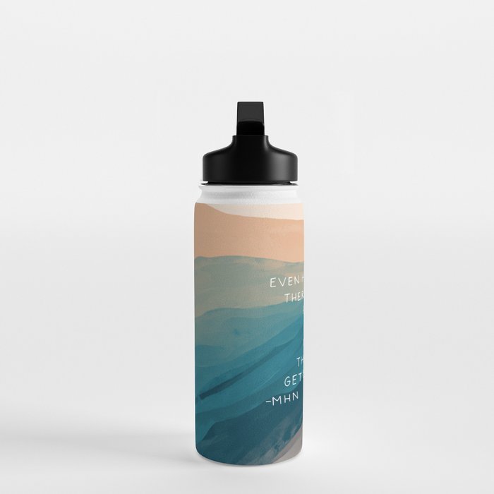 "Even Here, There Are All These Little Places Where The Light Gets In." Water Bottle Gallery Image 3