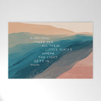 "Even Here, There Are All These Little Places Where The Light Gets In." Welcome Mat Gallery Image 1