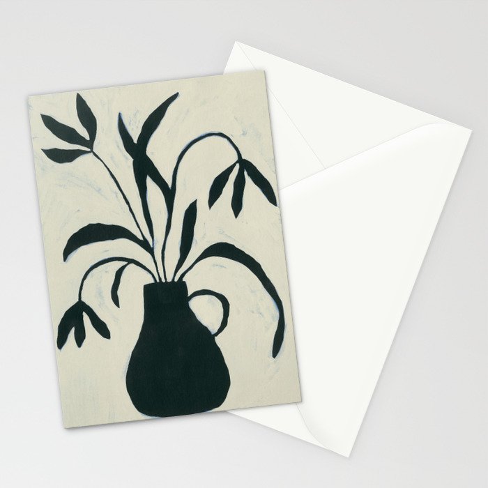 Floral Shadows V.2 Stationery Card Gallery Image 2