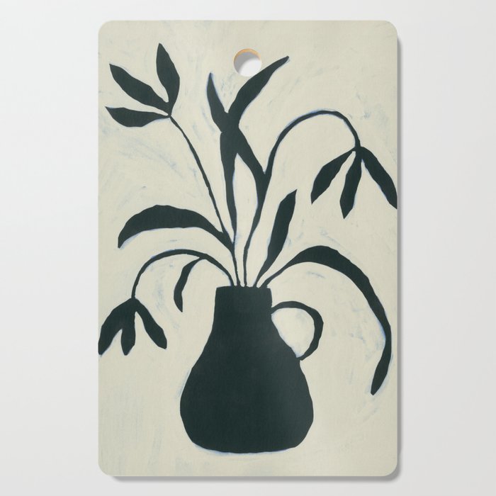 Floral Shadows V.2 Cutting Board Gallery Image 1