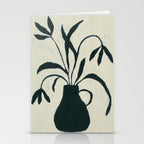 Floral Shadows V.2 Stationery Card Gallery Image 2