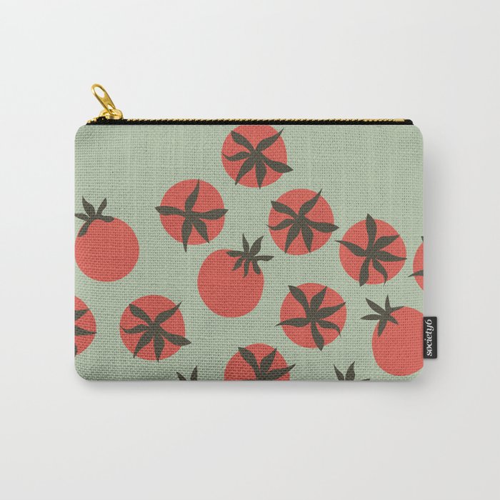 Tomato Print Carry All Pouch Gallery Image 1