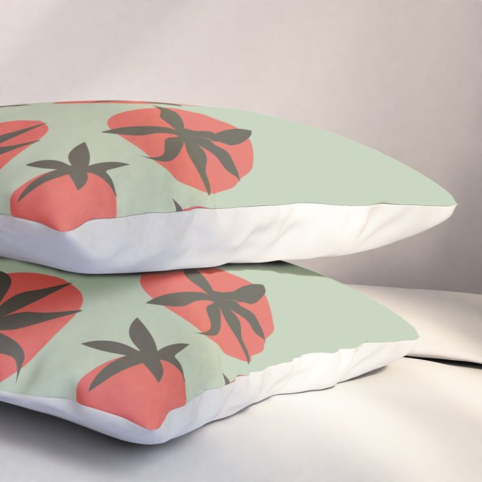 Tomato Print Pillow Sham Gallery Image 3