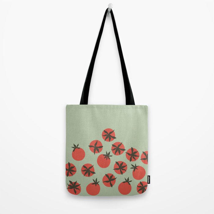 Tomato Print Tote Bag Gallery Image 2
